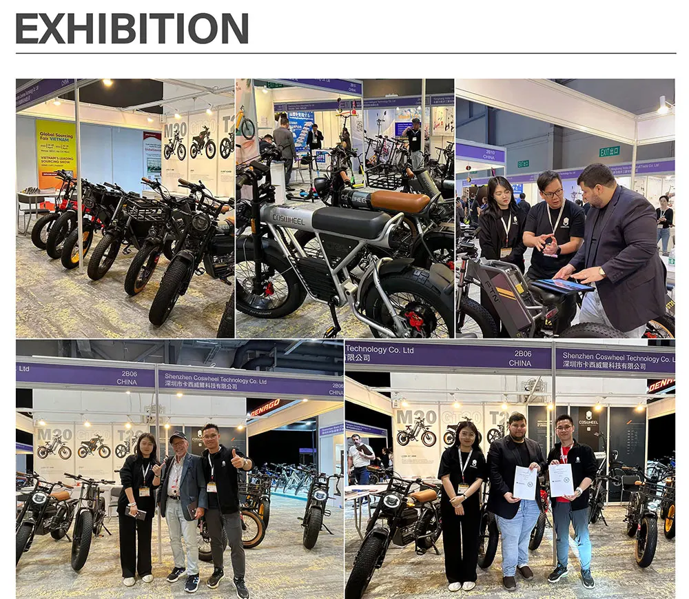 COSWHEEL Electric bike GT20 PRO 3000W Dual Motor 48V 40AH Electric Bicycle 20 Inch Fat Tire Off-Road Mountain EBike 33 kf Sc60ad8e8456745ec87c7707507568c27V