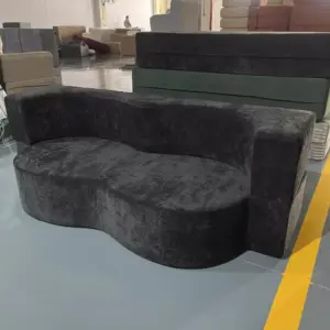 Vacuum Compression Sofa, Creative Curved Foldable Lazy Sofa, Double Sofa Bed, Can Lie Down and Sleep, Customizable