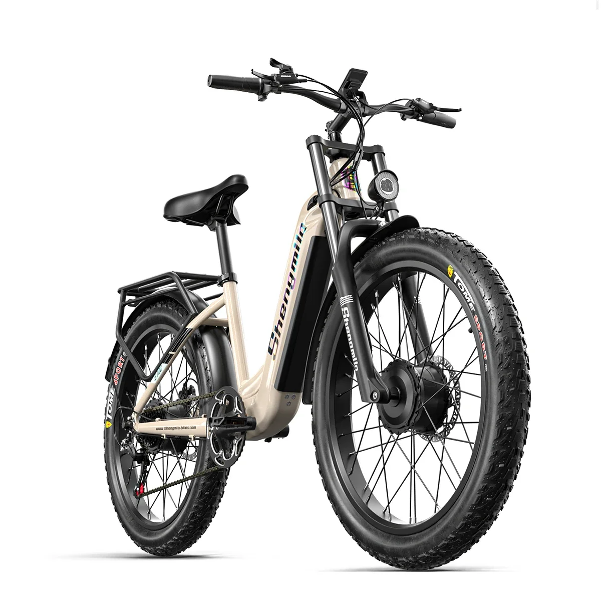 Shengmilo S700 Adult Electric Bicycle 26 Inch Fat Tire Men's Electric Bike 2000W Men's E-Mountain ebike 48V 840WH Battery, 22 kf Sc979ac75b28e452db33855f11b7d5d1av