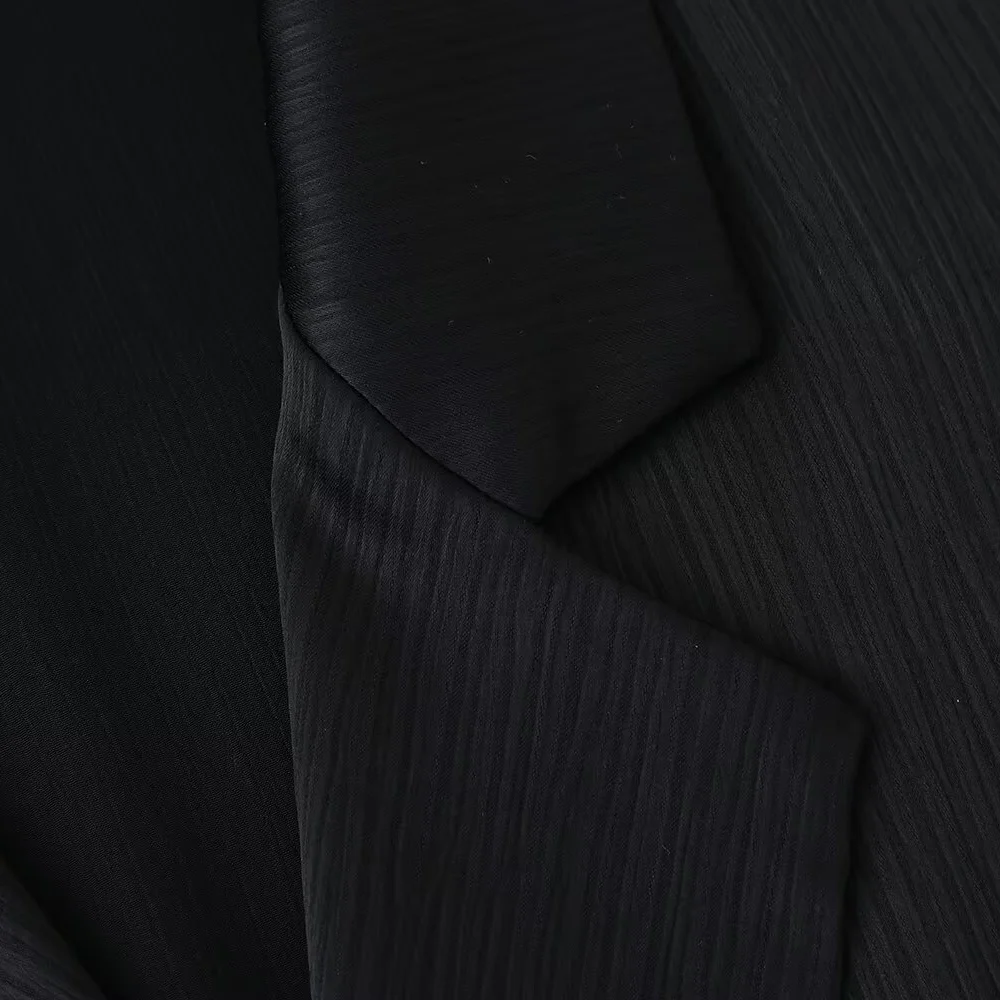 European and American Style 2024 Spring and Summer New Women's Clothing Wrinkle Effect Double Breasted Suit Jacket Pants Set 28 kf Sc97fa522936140ae917d6190d3cd68a30