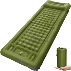 Outdoor Thicken Camping Mattress Ultralight Self-inflating Air Mattress Built-in Inflator Pump For Travel Hiking Fishing
