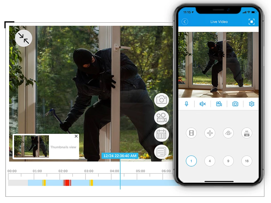 8MP 4K Security Camera System IK10 Explosion-proof Outdoor POE NVR Face Detection Record CCTV Dome Home Surveillance Camera Kit 19 kf Sce35262edee4428399f3a55069e0b6032