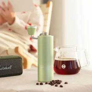 Chestnut C3S/C3ESP Manual Coffee Grinder TIMEMORE Store Capacity 25g Hand Adjustable Steel Core Burr Send Cleaning Brush