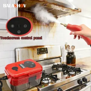 Pressure Steam Cleaner High Temperature Steam Cleaning Machine Handheld Steam Home Kitchen Hood Cleaning Air Condition Steam EU