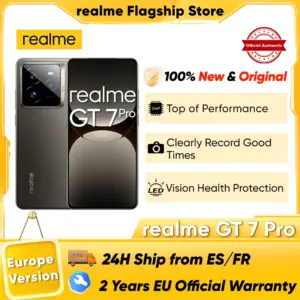realme GT 7 Pro 5G Smartphone Snapdragon 8 Elite 6.78'' 120Hz Eco OLED Screen 120W SUPERVOOC 50MP Camera NFC GPS Global Version