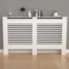 36.2 Inch Tall Large Radiator Cover Horizontal Vertical Cabinet Mdf Grill Shelf S/M/L/XL