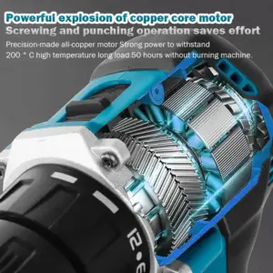 Makita Original DDF487 Cordless Driver Drill 18V Brushless Electric Impact Screwdriver Rechargeable Power Tool (ony tool) 4 kf Sd524dd84d21a461c80dd05b1ce25c2d0K