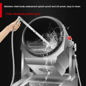 Zz cooking machine commercial automatic large capacity intelligent fried rice robot canteen takeaway roller