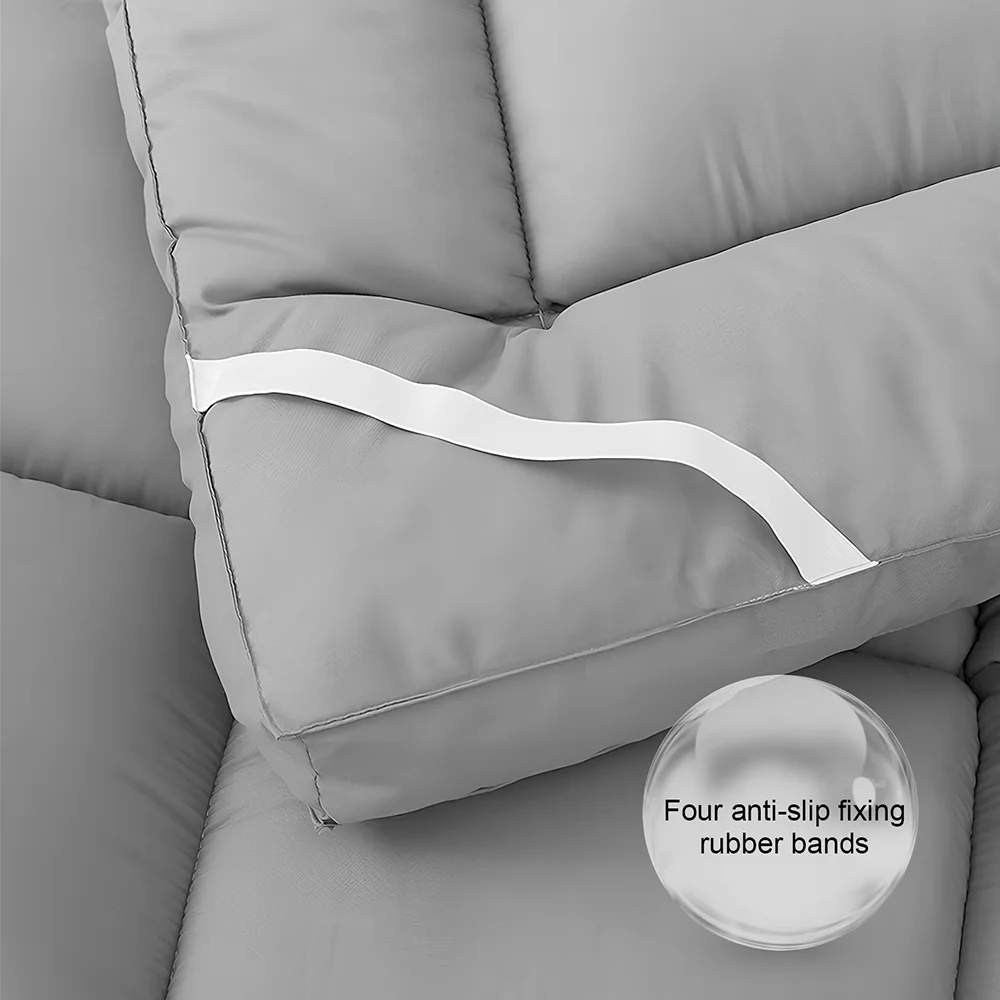 Thickened Mattress, 3D Fiber Soft Cushion, Household Bedroom Mattress, Non-slip Mattress with Band, Multiple-sizes Optional 13 kf Sd79c2d3aacb44d0c83ba2d94b007397dK