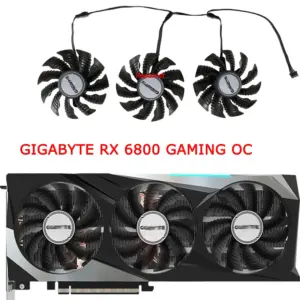 Graphics Card Cooler,Video Cards Fan,PLA09215S12H,82MM Size,For GIGABYTE RTX 3070 RTX3070 GAMING OC Rev. 2.0 GV-N3070GAMING OC