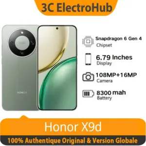 HONOR X9d Global Version Smartphone 6.79" Display, AMOLED, 8300mAh Battery 108MP Camera NFC Mobile Phone