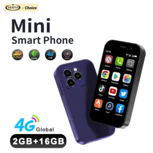 2025 Nowy mini smartfon SERVO KING8000 z Androidem 4G LTE, GPS, 3-calowy wyświetlacz, aparat 5 MP, WIFI, małe telefony komórkowe, bateria 2000 mAh
