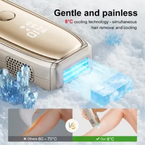 ANLAN IPL Hair Removal Unlimited Permanent Hair Removal 26J Laser Painless ICE Cooling Smart Hair Removal Device For Face Body 3 kf Sdaef9a16d8dd4130a9e1817dc0c5996cT
