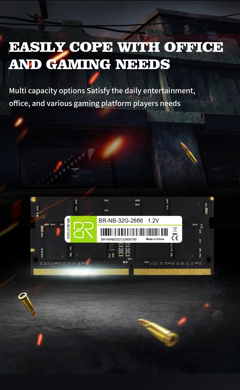 BR DDR4 DDR3 Memoria Ram Notebook 32GB 16GB 8GB 4GB 3200 2666 2400 1600 1333 Sodimm Laptop Memory 7 kf Sdb049385edb34d51abfef53ea76f8d74Y