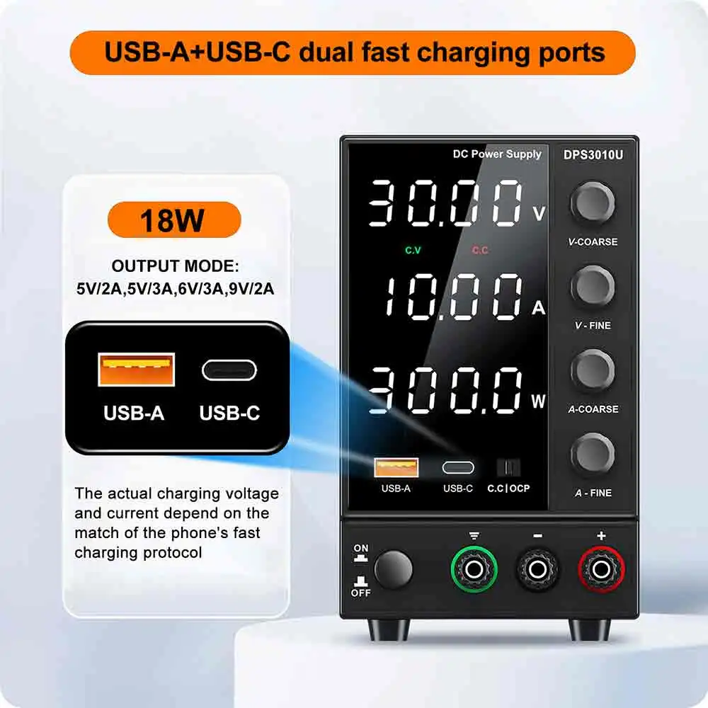 Adjustable DC Power Supply 30V 5A 10A 60V 120V 3A LaboratoryBench Power Source Switching Stabilized LCD Power Supply regulator 13 kf Sdb2120a46323481da207d269ebcb1f61g