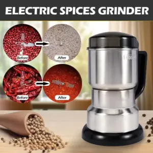Coffee Grinder Multifunctional Machine Stainless Steel Coffee Machine for Home Bean Pepper Concentrated Coffee Nut