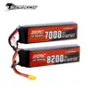 SUNPADOW 3S 8200mAh RC Lipo Battery for 11.55V 120C with XT60 Connector for RC Airplane Aircraft Quadcopter Drone FPV Helicopter