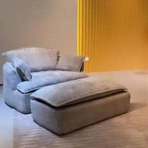 Vacuum Compressed Sofa, Single Sofa Bed in Living Room, Comfortable Lazy Sofa Bed, Ultra-wide Pedal, Global Air Transport