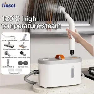 TINSOL New Handheld High Temperature Steam Cleaner Kitchen Hood Cleaner for Deep Cleaning and Sanitising Electric Steam Cleaner