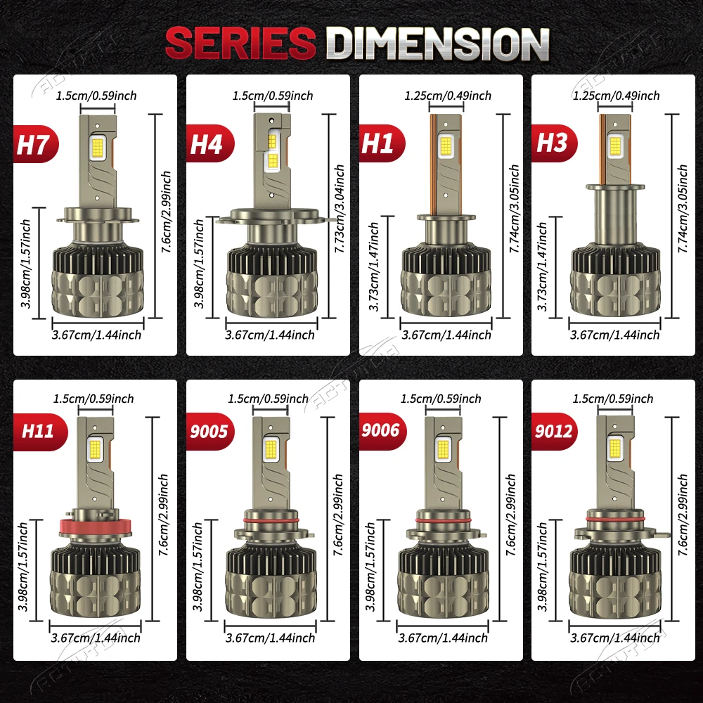 6800W H4 H7 LED Canbus H11 H1 H3 9005 HB3 9006 HB4 H8 H9 9012 9007 9008 H13 LED Headlights Car Headlamp Bulb 6000K 14 kf Sde5682a4e7624f09bae9b6f332ebe4f7F