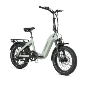 JOBOBIKE Romer Electric Bike Fat Tires Foldable Frame 250W 48V15AH Battery City Electric Bicycle 20Inch E-Bike