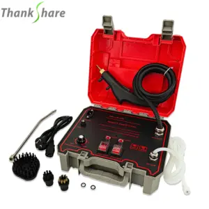 1500W High Pressure Steam Cleaning Machine Portable Cleaner High temperature Adjustable Kitchen Hood Cleaning Equipment 110V-240