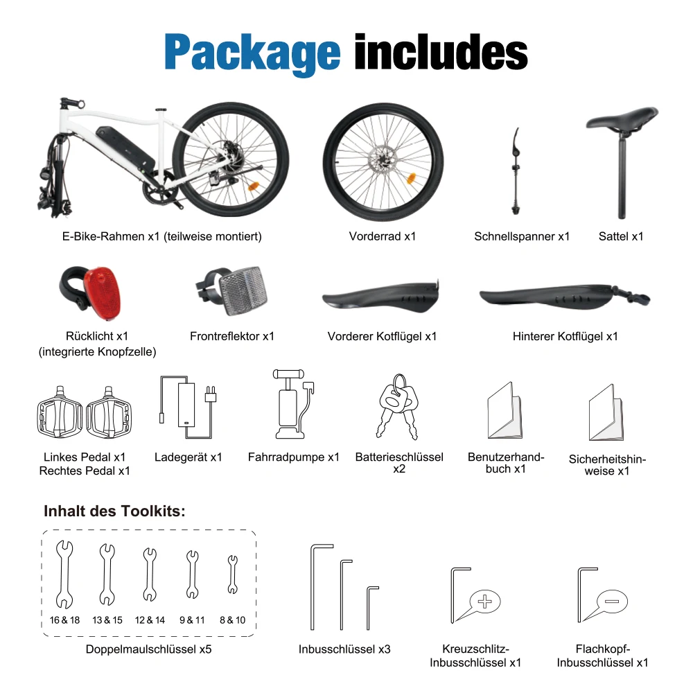 iScooter EB3 Electric Bike, 500W Motor, 36V 10.4AH, Adult Electric Bike, Removable Lithium Battery, City Commuting E-Bike 20 kf Se04257bbe2f0414e86a3ceba89a2c853U