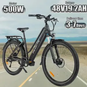 EU Bike TX10 500W Engine 48V19.2AH Battery Dual Brake Hydraulic Electric Bike 27.5 Inch Tire 9-Speed Electric Bike For Access To