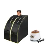 Portable Steam Sauna Room Beneficial Skin 3.0L Steamer Pot 1500W Slimming Bath SPA Strong Stainless Steel Metal Bracket