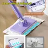 Handsfree household flat mop dry and wet clipon disposable mop washcloth flat mop Automatic Cloth Changing Hands-Free Mini Mop