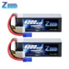 2pcs Zeee 6S 4000mAh FPV Drone Battery 22.2V 100C Lipo Battery EC5 Plug for RC Racing Hobby Airplane Helicopter RC Model Parts