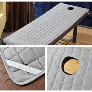 Home Textile Solid Color Anti Slip Winter Mattress for Beauty Salon Massage SPA