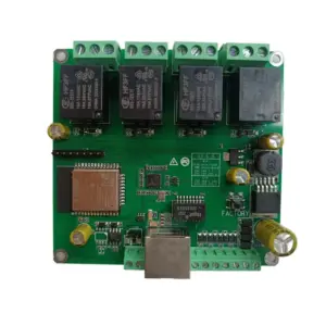 DTWONDER Smart WiFi Switch ESP32 Ethernet Relay Board Domoticz Home Assistant openHAB RS485 TCP UDP 4 Channel Timer IP Watchdog 3 kf Se6da0cc9429b49f6bba591a158d4c025D