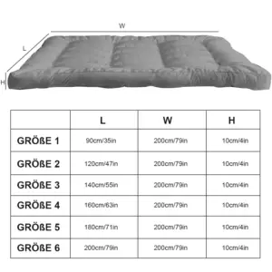 Thickened Mattress, 3D Fiber Soft Cushion, Household Bedroom Mattress, Non-slip Mattress with Band, Multiple-sizes Optional 6 kf Se7307dfee6ec4e9b98a136bb93bb505bN