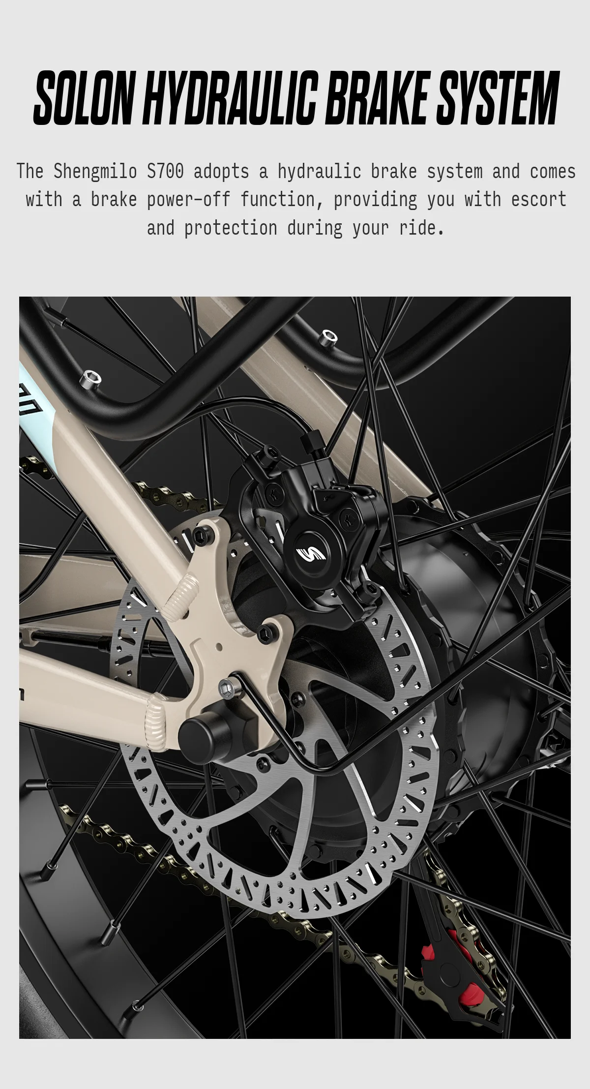 Shengmilo S700 Adult Electric Bicycle 26 Inch Fat Tire Men's Electric Bike 2000W Men's E-Mountain ebike 48V 840WH Battery, 14 kf Se8e9d2dd93f147ed9864f8d9b1e71757T