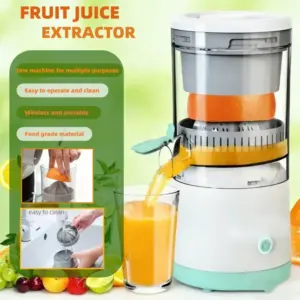 Portable Electric Juicer Juice Lemon Squeezer USB Charging Kitchen Fruit Small Juicer Blender Fresh Separator Press Machine