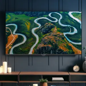 Kiano Elegance TV LED TV 43 "4K Smart Tv UHD Black PVR WiFi