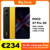 POCO X7 Pro Global Version Cellphone 256GB / 512GB Dimensity 8400-Ultra 6.67" 120Hz Display 6000mAh 5G NFC