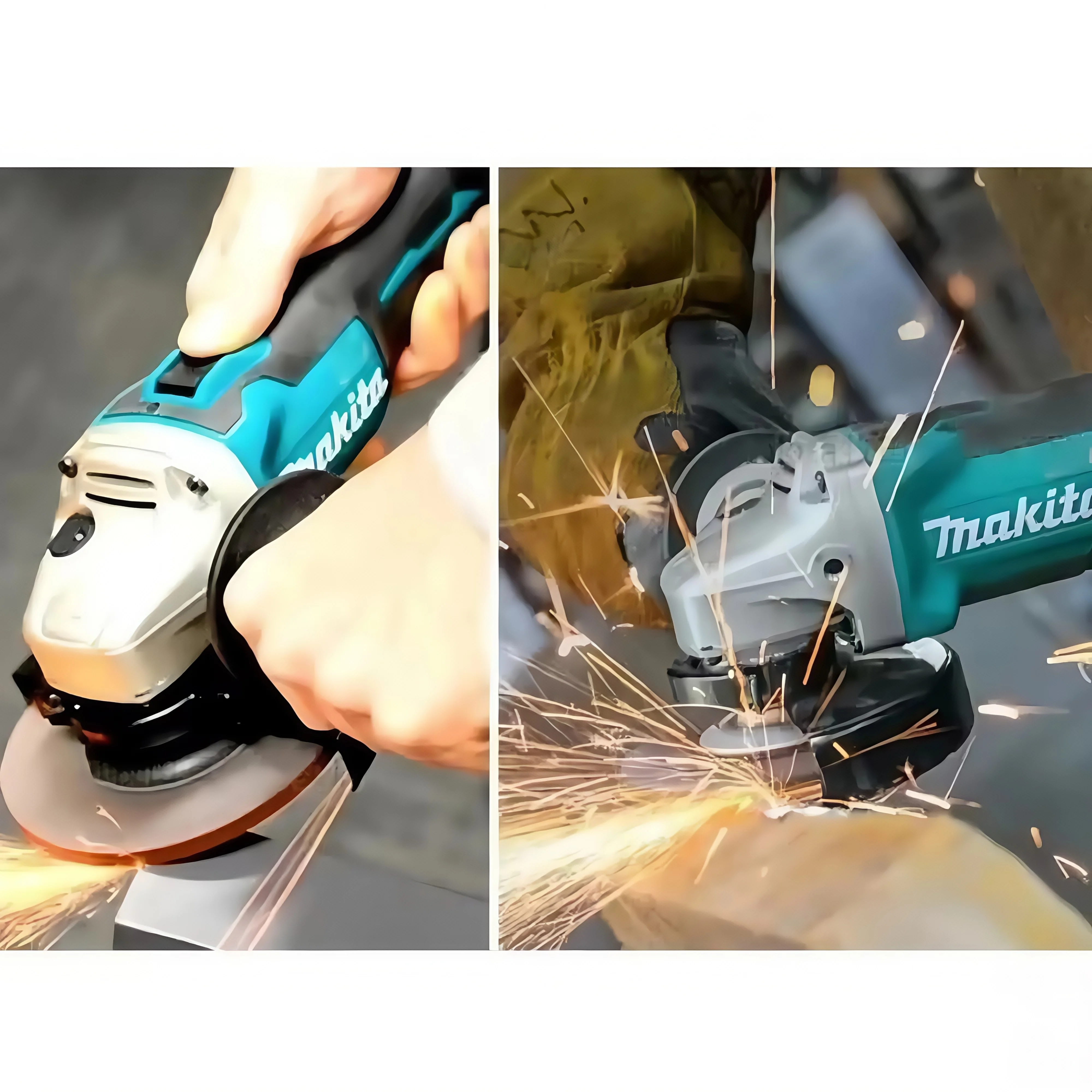 2025 Makita DGA404 100/125mm Angle Grinder 18V Lithium Battery Brushless Polishing Machine 4 Gear Industrial Cutting Power Tools 12 kf See0e54e67d594fe0ba28138202637e0ep