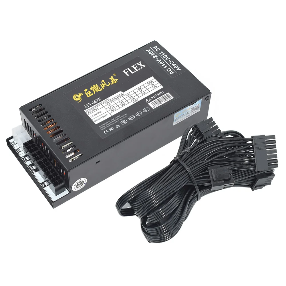 600W Full Modular 1U Flex ATX PSU PC Power Supply 110-264V ENP-7660B For K39 A4 S3 G5 ITX Mini Case Game Desktop 17 kf Sf0c4c5c37a8845209db524f39e004a27K