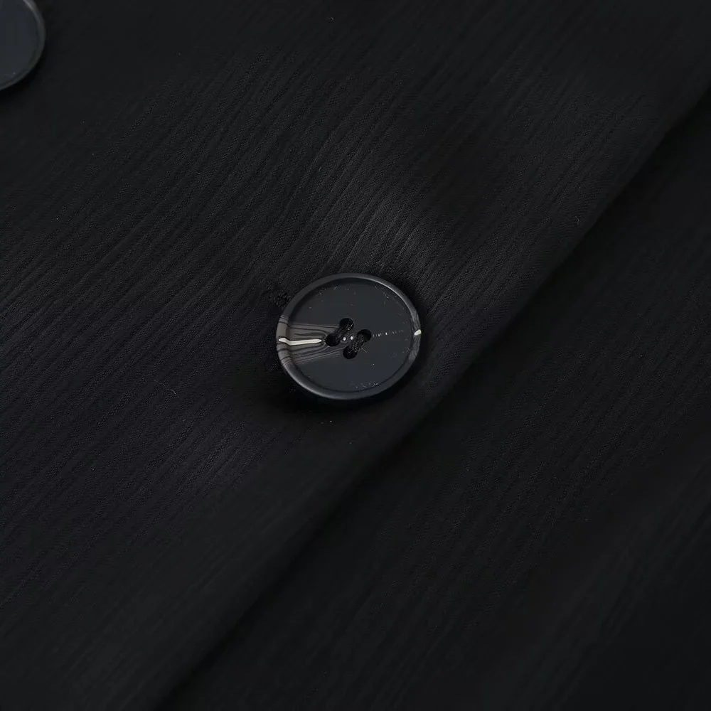 European and American Style 2024 Spring and Summer New Women's Clothing Wrinkle Effect Double Breasted Suit Jacket Pants Set 31 kf Sf10b06c33e874bdfafbdbc90dd826fb5e