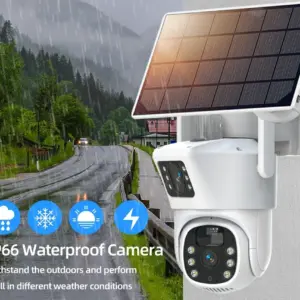 4K 8MP Dual Lens Wifi Solar CCTV Camera System 10CH Wireless NVR Kit Two-Way Audio PTZ IP Security Camera Video Surveillance Set 4 kf Sf28701dac2b84be9b69d00fa0a34a1740