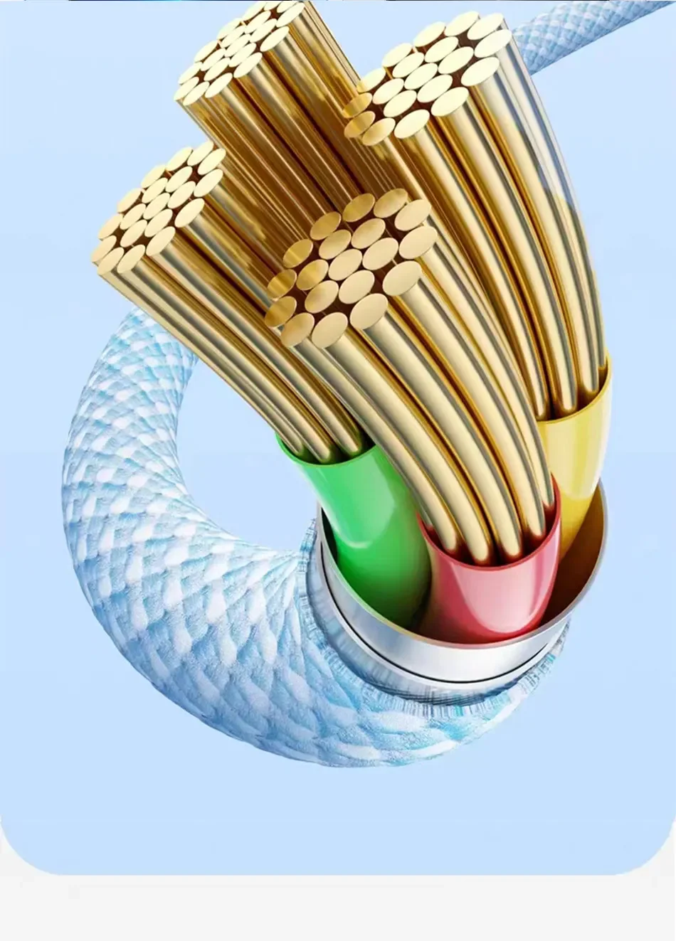 6A 66W 3 in 1 Fast Charging Cable 6A USB Type C Cable USB C Data Cable 3A Micro USB Mobile Phone Cable for Huawei 1.2M/2M/3M 15 kf Sf2a56b460d314a56bfa375d8d8f06c46l