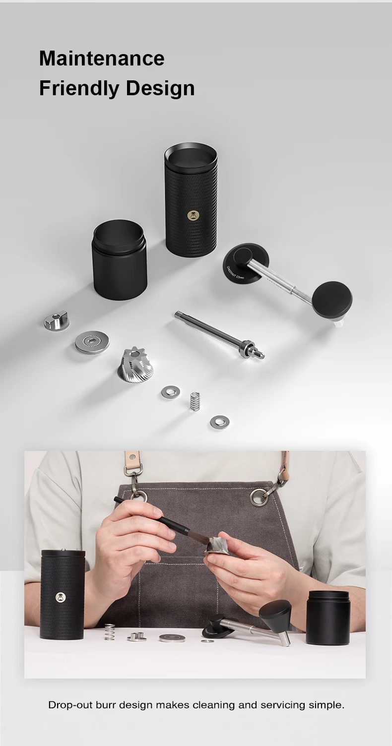 TIMEMORE New C5 PRO/C5 ESP PRO Portable Manual Grinder with Travel Case - Perfect For Home, Camping, Coffee Gift 21 kf Sf322a11f5b8b483999cd8cc91f1a299bn