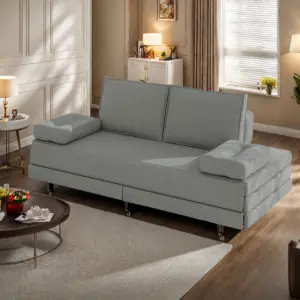 Rosahqnda 2 seater sofa with sleep function, folding sofa bed, double sofa, multi-function living room sofa