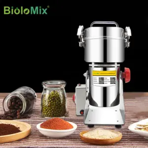 BioloMix 700g Grains Spices Herbs Cereals Coffee Dry Food Grinder Mill Grinding Machine