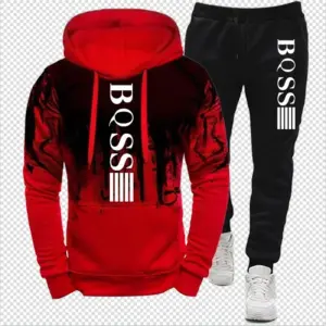 Winter hoodie set, pants, casual jogging clothes, sportswear, sportswear