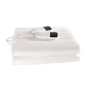 RUIANBAO Heated Blanket Electric Blanket Timer Heated Pad Queen 160*140cm 220V Dual Control Thermal Mattress Heated Bed Warmer