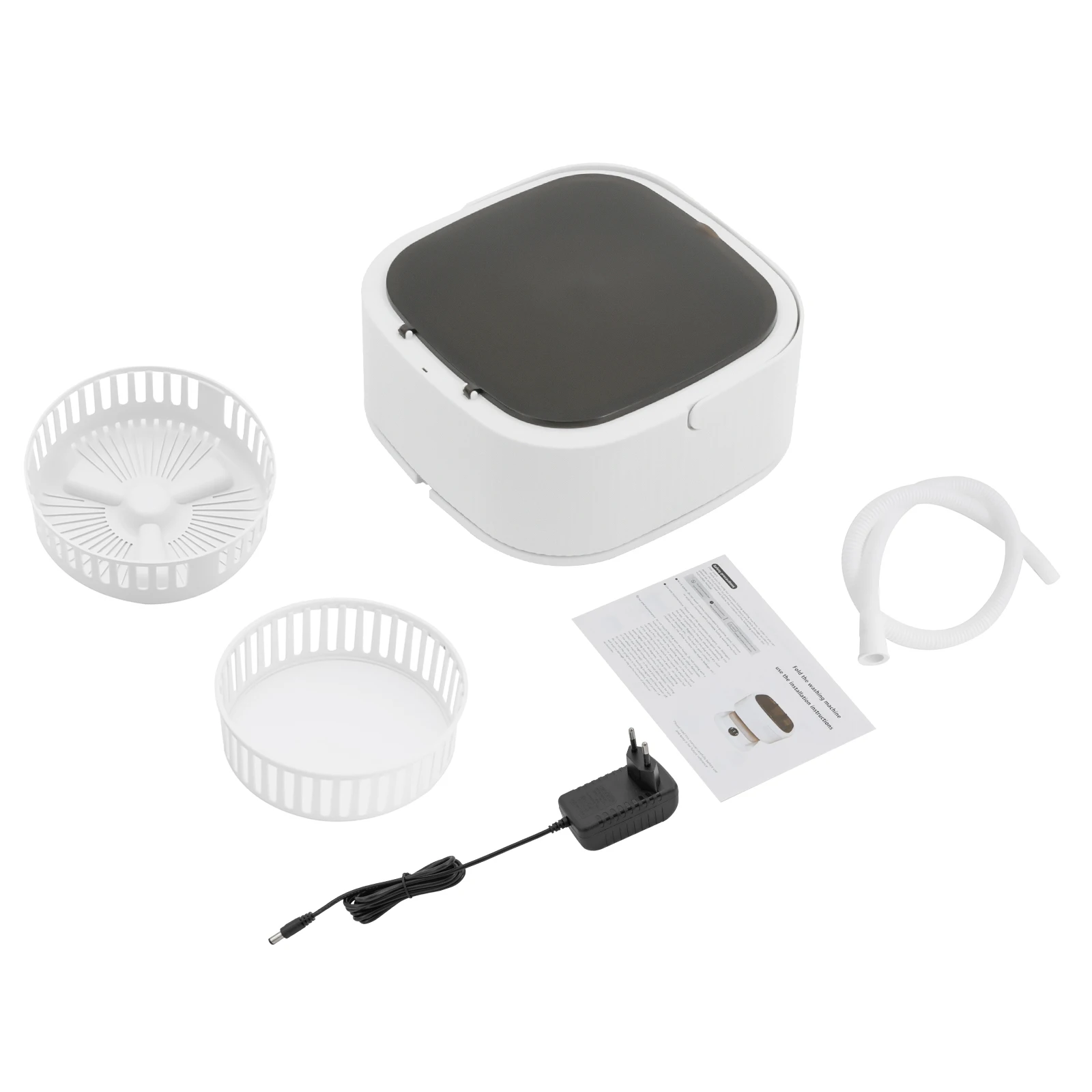 Portable Foldable Grey Washing Machine Mini Washing Machine Suitable for Families, Apartments, Dormitories And RVs 11 kf Sf9b3799cec4144dd83592128334fb32aR