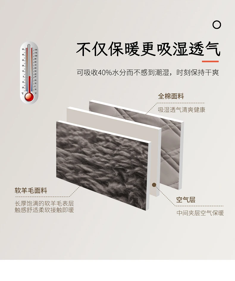 Winter super warm real wool mattress 100% Australian wool mattress, thickened bed mattress, warm cashmere home Fleece mats 13 kf Sf9c6dc8c05614666ba46ce68c53fc903o